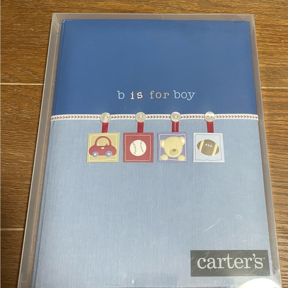 Carter's Blue 'B is for Boy' Memory Book